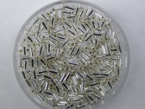 M-BGL-3-0001 Silverlined Crystal Miyuki Bugles 3mm