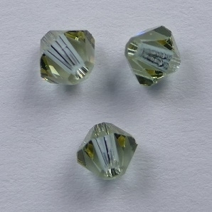 SW-04-CANT 4 mm Cantaloupe Swarovski Element Bicones - Afbeelding 1