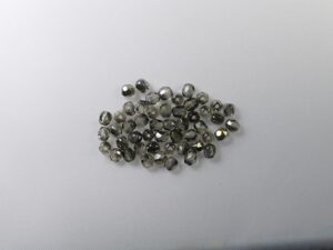 FP1-03-40010ZR Bronze Iris Black Diamond Czech Glass Facet Firepolish 3mm 50 stuks - Afbeelding 1
