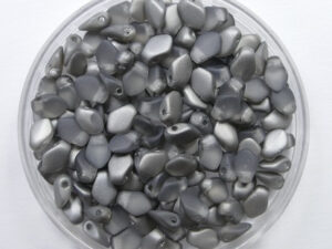 GB-00030-27471 Crystal Chrome Matted Gekko beads, 3x5 mm - Afbeelding 1