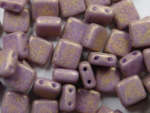 CMT-1008SWH Pacifica Fig CzechMates Tile Bead 25 Pc. - Afbeelding 1