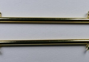 M-TUBE-G-60 goudkleur Miyuki Slide End Tubes 60 mm