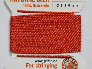 Parelzijde, maat 12, Coral
