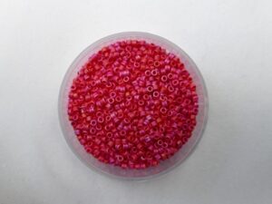 DB-11-0362 Opaque Matte Luster Red Miyuki Delica's 11/0
