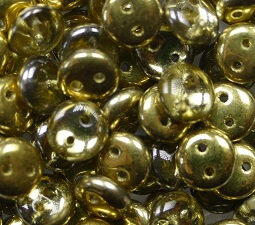 CZM-L-00030-26441, CzechMate Lentils, Crystal Amber 40 Pc. - Afbeelding 1
