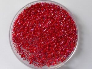 DB-11-0162 Opaque Red AB Miyuki Delica's 11/0