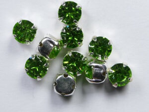 Preciosa Rosemontees, peridot, SS28, 6 mm - Afbeelding 1