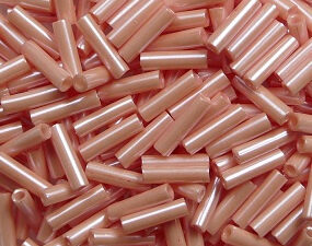 M-BGL-6-3374 Peachy Pink Miyuki Bugles 6mm