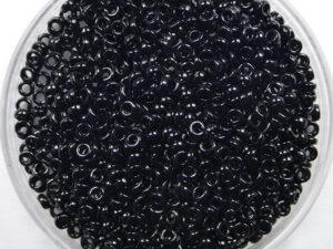 M-SPR-2-0401 Black Miyuki Spacer beads 2,2x1 mm