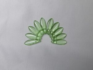 CMD-50500 2 hole Daggers, 5x16 mm, Czech Mates, Peridot