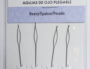 BCE-HEA Beadalon collapsible eye naalden heavy, 4 stuks