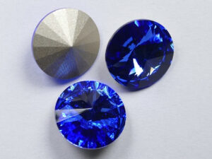 PrR-14-SAP Rivoli, 14 mm, Preciosa, Sapphire