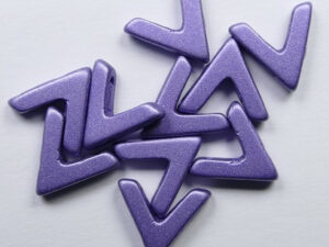 AVA-02010-29425, Alabaster Metallic Matte Purple 10 Pc.