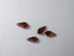 PrD-6.5-BULT Drop, 6.5x13 mm, Preciosa, Light Burgundy - Afbeelding 1