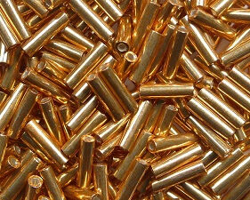 M-BGL-6-1053 Galvanized Yellow Gold Miyuki Bugles 6mm