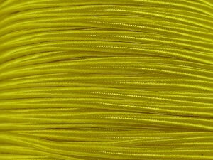 Soutache koord, Lemon Zest, per meter