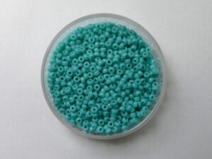 M-11-0412 Opaque Turquoise Green 10 gram - Afbeelding 1
