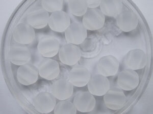 DD-00030-84110 Crystal Matted DiscDuo Bead OP=OP