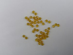 FP1-03-10060 Topaz Czech Glass Facet Firepolish 3mm 50 stuks - Afbeelding 1