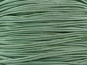 Soutache koord, Grayed Jade, per meter