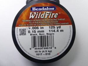 Wildfire Black 0.15 mm 125 yard (114 meter)
