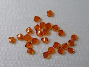 PrBic-04-SUN Sun Preciosa Bicones 4 mm 25 stuks - Afbeelding 1
