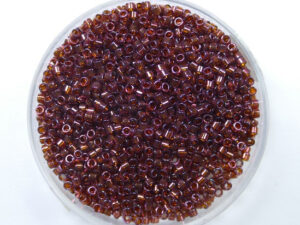 DB-11-0120 Wild Irish Rose Transparent Luster Miyuki Delica's 11/0 - Afbeelding 1