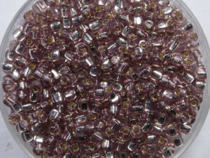 M-TRI-10-1804 Silver Lined Light Amethyst Miyuki Triangle 10/0