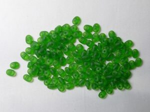 SD-50050M Matte Chrysolite Matubo SuperDuo 10 gram - Afbeelding 1