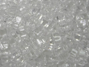 M-HTL-0131 Crystal Miyuki Half Tila Beads 5x2,3 mm
