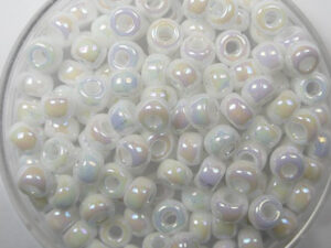 M-6-0402R Opaque White AB 10 gram - Afbeelding 1