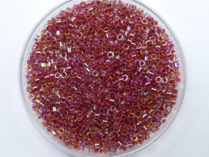 DB-11-0088 Berry Lined Topaz AB Miyuki Delica's 11/0 - Afbeelding 1