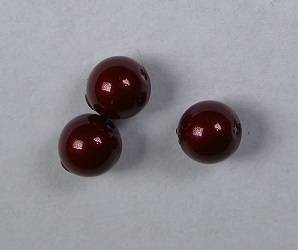 Parels, 4 mm, Swarovski, Bordeaux