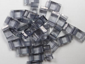 Trägerperlen, Grijs, 30 stuks