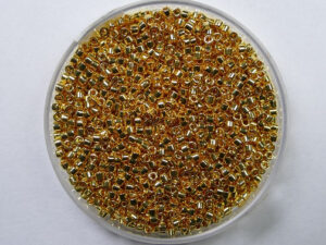 DB-11-0031 24 Karaat Gold Plated Miyuki Delica's 11/0 3 gram - Afbeelding 1