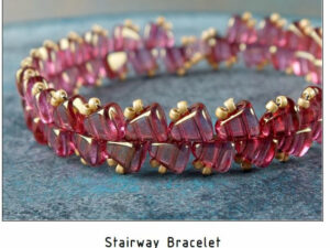 NB Gratis patroon: Stairway Bracelet
