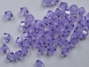 PrBic-03-VIO Violet Preciosa bicones 3 mm 50 stuks - Afbeelding 1
