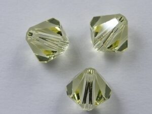 6 mm Jonquile Swarovski Element Bicones - Afbeelding 1