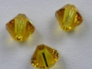 SW-04-SNF 4 mm Sunflower Swarovski Element Bicones