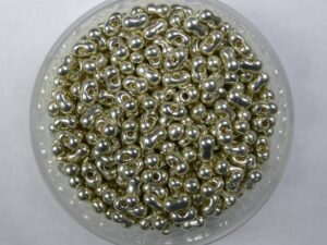M-BB-4201 Duracoat Galvanised Silver Miyuki Berry Bead