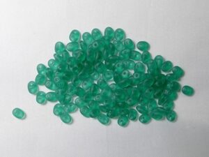SD-50720M Matte Emerald Matubo SuperDuo 10 gram - Afbeelding 1
