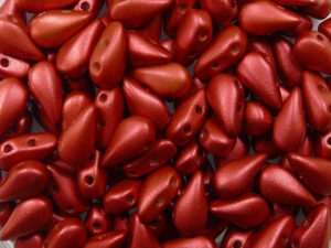 DrD-01890 Dropduo, 3x6 mm, Lava Red