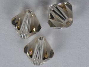 6 mm Ceylon Topaz Swarovski Element Bicones, op=op!