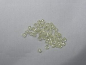 FP1-03-80100 Light Citrine Yellow Czech Glass Facet Firepolish 3mm 50 stuks - Afbeelding 1