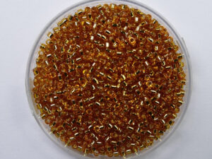 DB-11-1201 Silver Lined Marigold Miyuki Delica's 11/0 - Afbeelding 1