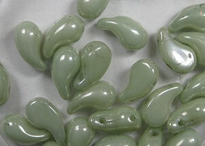 Zol-R-02010-14457 Zoliduo Right 5x8 mm Alabaster Mint Luster
