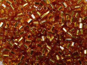 MH-11-2422 Silver Lined Topaz Miyuki Rocailles hex cut 11/0