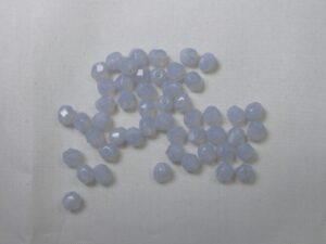 FP1-04-21000 Milky Amethyst Czech Glass Facet Firepolish 4mm