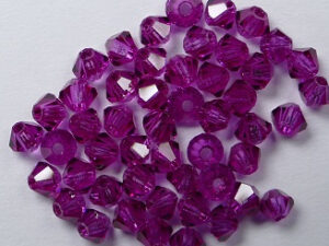 PrBIC-03-FU Fuchsia Preciosa bicones 3 mm 50 stuks - Afbeelding 1