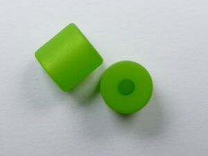 Pol-c08-36 8 mm Polaris cilinder kraal, groen - Afbeelding 1